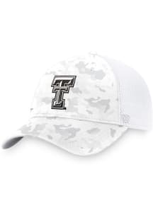Top of the World Texas Tech Red Raiders Adj Adjustable Hat - White