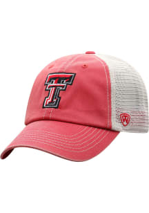 Top of the World Texas Tech Red Raiders Adj Adjustable Hat - Red