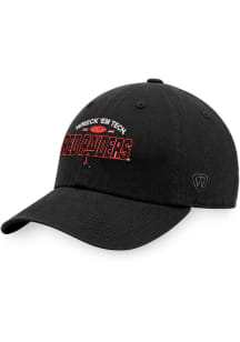 Top of the World Texas Tech Red Raiders Adj Adjustable Hat - Black