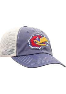 Kansas Jayhawks NWL Vintage Mesh 2T Adjustable Hat - Blue