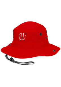 Wisconsin Badgers Red IC08 Mens Bucket Hat