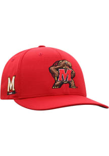 Maryland Terrapins Top of the World Reflex - Team Color Flex Hat - Red