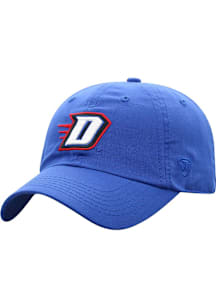 Top of the World DePaul Blue Demons Staple Adjustable Black Adjustable Hat - Blue