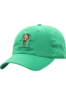 Top of the World Marshall Thundering Herd Staple Adjustable Alt Team Color Adjustable Hat - Green