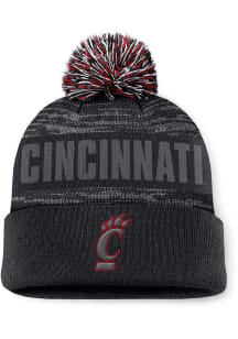 Cincinnati Bearcats Top of the World Colton Cuff Pom Mens Knit Hat - Black