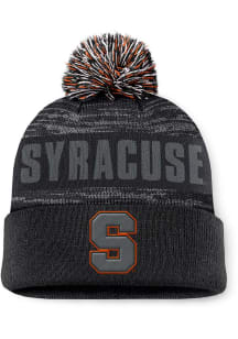 Top of the World Syracuse Orange Black Colton Cuff Pom Mens Knit Hat