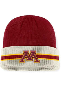 Minnesota Golden Gophers Top of the World Silas Cuff Mens Knit Hat - Maroon