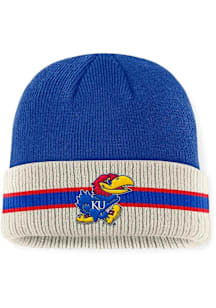 Top of the World Kansas Jayhawks Blue Silas Cuff Mens Knit Hat