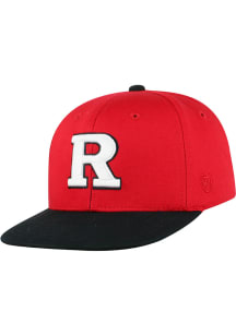 Rutgers Scarlet Knights Top of the World TOW MAVERICK COTTON SNAPBACK Youth Snapback Hat - Red