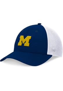 Michigan Wolverines Top of the World Agile Stretch Flex Hat - Navy Blue