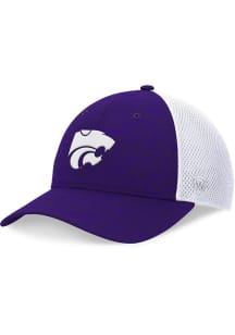 K-State Wildcats Top of the World Agile Stretch Flex Hat - Purple