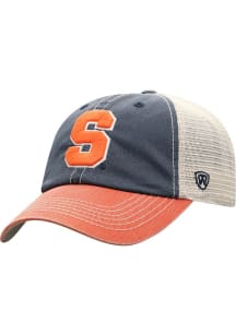 Top of the World Syracuse Orange Offroad SYRACUSE Adjustable Three-Tone 1 Adjustable Hat - Navy Bl..
