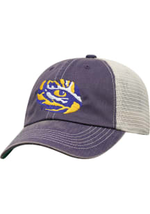 Top of the World LSU Tigers Vintage Mesh Adj Adjustable Hat - Purple