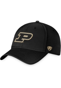 Top of the World Purdue Boilermakers Clam Patch Adjustable Hat - Black