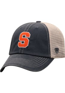 Top of the World Syracuse Orange Vintage Mesh Adj Adjustable Hat - Navy Blue