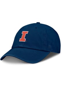 Illinois Fighting Illini Top of the World Youth Adj Youth Adjustable Hat - Navy Blue