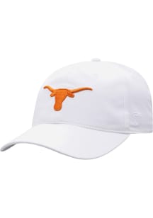 Top of the World Texas Longhorns Trainer Adj Adjustable Hat - White