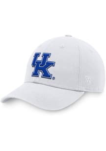 Top of the World Kentucky Wildcats Staple Adj Adjustable Hat - White