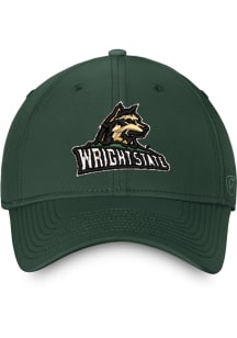 Top of the World Wright State Raiders Mens Green Reflex Flex Flex Hat