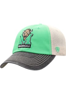 Top of the World Marshall Thundering Herd Offroad Adjustable Hat - Green