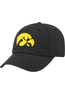 Iowa Hawkeyes Staple Adjustable Hat - Black