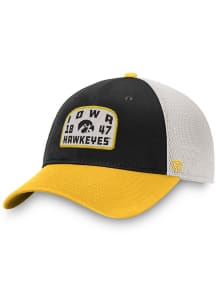 Iowa Hawkeyes Inherit Meshback Adjustable Hat - Black