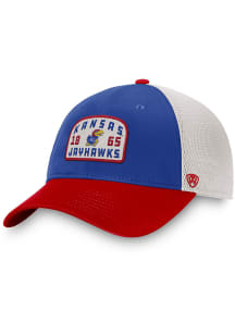 Kansas Jayhawks Inherit Meshback Adjustable Hat - Blue