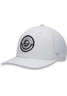 Top of the World Kansas Jayhawks Ashen Trucker Adjustable Hat - Grey