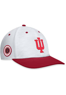 Top of the World Indiana Hoosiers Mens White Beacon Flex Hat