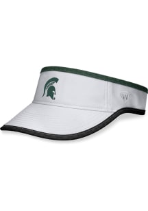 Top of the World Michigan State Spartans Mens White Daybreak Adjustable Visor