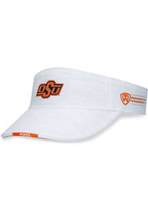 Top of the World Oklahoma State Cowboys Mens White Flare Adjustable Visor