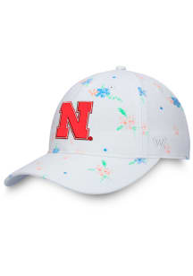 Nebraska Cornhuskers Top of the World Utopia Womens Adjustable Hat - White