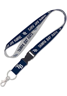 Tampa Bay Rays Heathered Lanyard - Navy Blue
