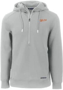 Cutter and Buck Idaho State Bengals Mens Ash Vault Roam Hood