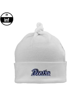 LogoFit Drake Bulldogs Mya Baby Knit Hat - White