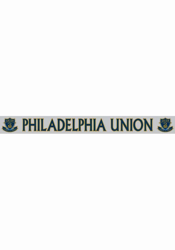 Philadelphia Union 2x18 Auto Strip - Navy Blue