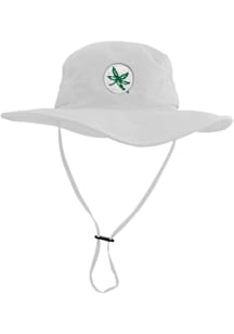 LogoFit Ohio State Buckeyes White Boonie Mens Bucket Hat