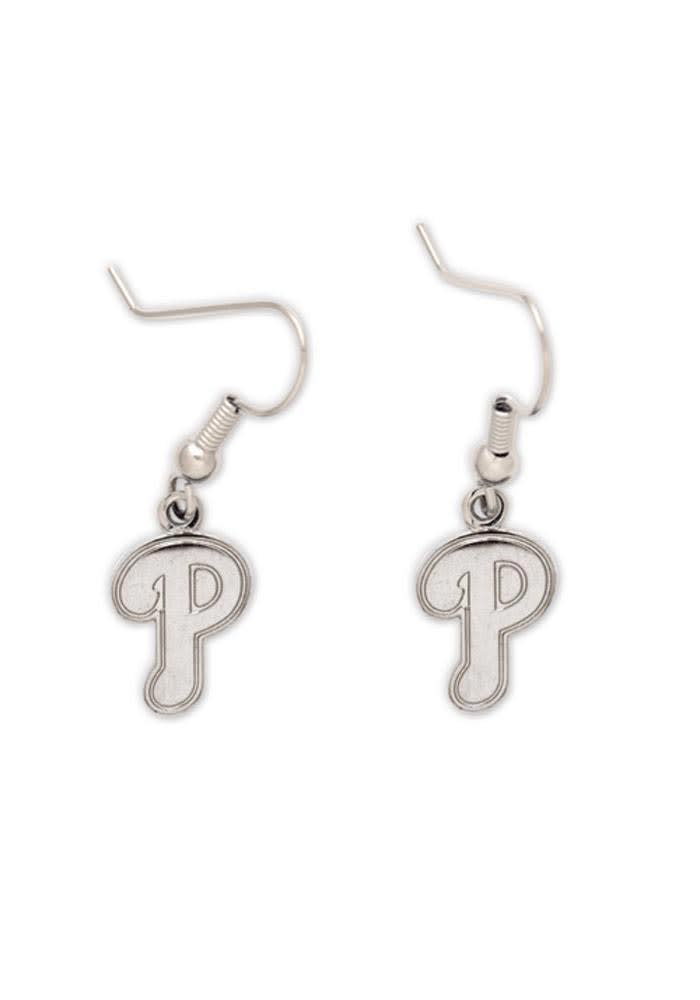 Philadelphia Phillies Retro Logo Post Womens Earrings