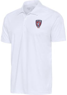 Antigua Indy Eleven White Tribute Big and Tall Polo