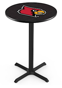Louisville Cardinals Cross Base Pub Table