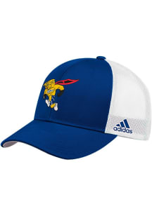 Adidas Tulsa Golden Hurricane Structured Adjustable Mesh Style Adjustable Hat - Blue