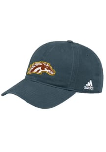 Adidas Black Western Michigan Broncos Adjustable Washed Slouch Adjustable Hat