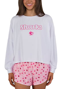 Concepts Sport San Jose Sharks Womens Pink Lyric PJ Set