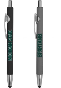 Black Michigan State Spartans 2 Pack Pen Set