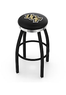 UCF Knights Chrome Seat Pub Stool - Black