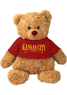 Kansas City Bear 9" Plush - Red