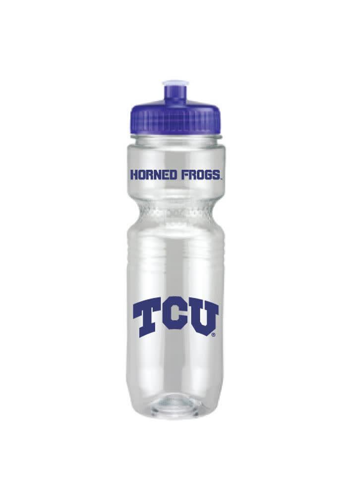 TCU Horned Frogs White Water Bottle