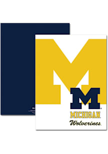 Michigan Wolverines 2 Pocket Notebook and Folder - Navy Blue