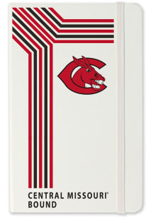 Central Missouri Mules School Bound team logo Notebook and Folder - White