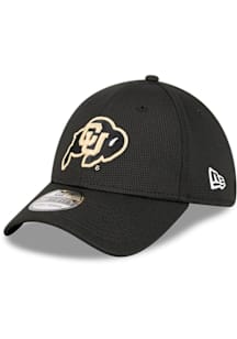 New Era Colorado Buffaloes Mens Black DL Team Pop 39THIRTY Flex Hat